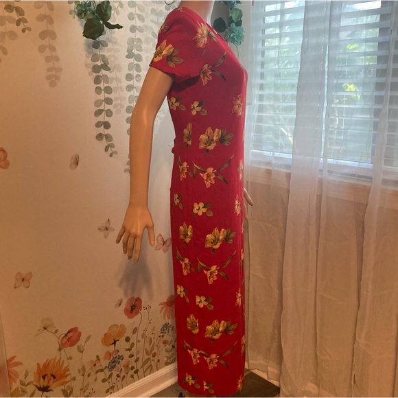 Sz 10 Vintage Coco Bianco Tiger Lily Dress - Picture 2 of 6